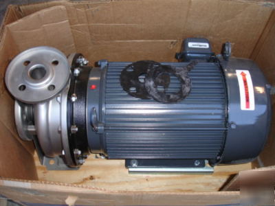 New ebara pump A3U-32-200-1100T3C 10HP 3 phase 208/460 