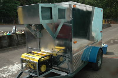New custom built 20' concession trailer, 