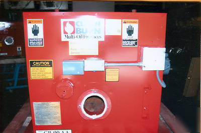 Reconditioned clean burn 90AA waste oil furnace 140K