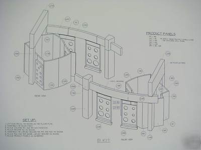 Trade show booth exhibit 30X50 20X20 20X30 modular