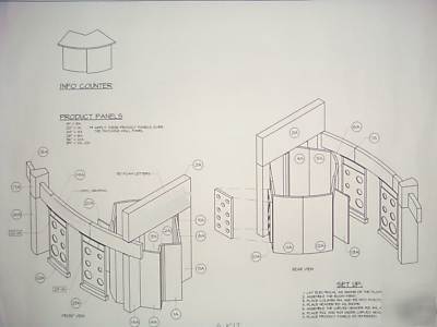 Trade show booth exhibit 30X50 20X20 20X30 modular