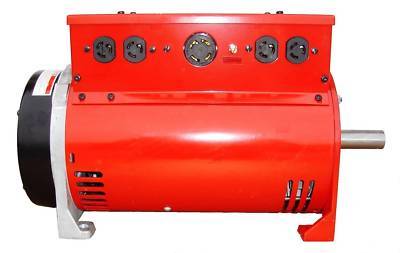 Generator - belt drive driven - 7,200 watts - 120/240V