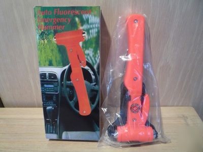 New auto fluorescent emergency hammer 