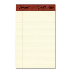 New heavyweight writing pad, 5 x 8, ivory, 4 50-shee...