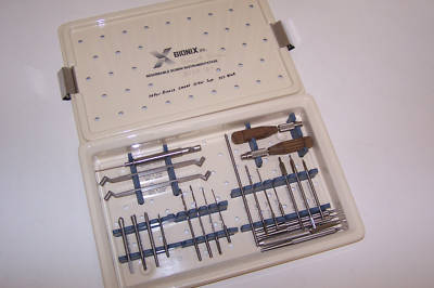 Bionix smart screw instrumentation set 353-8368 ortho