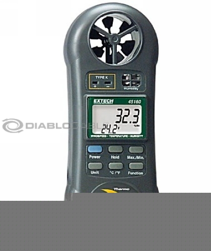 Extech 45160 humidity temperature and airflow meter