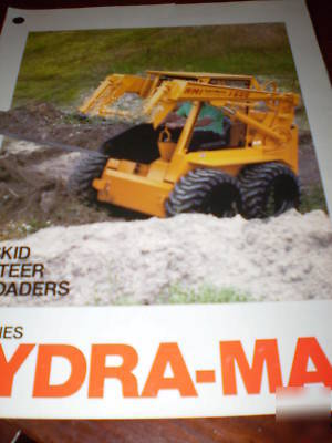 Hydra-mac 100 series skid steer loader sales broch