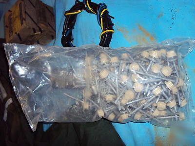 1 large bag of 3 inch long roofing nails 