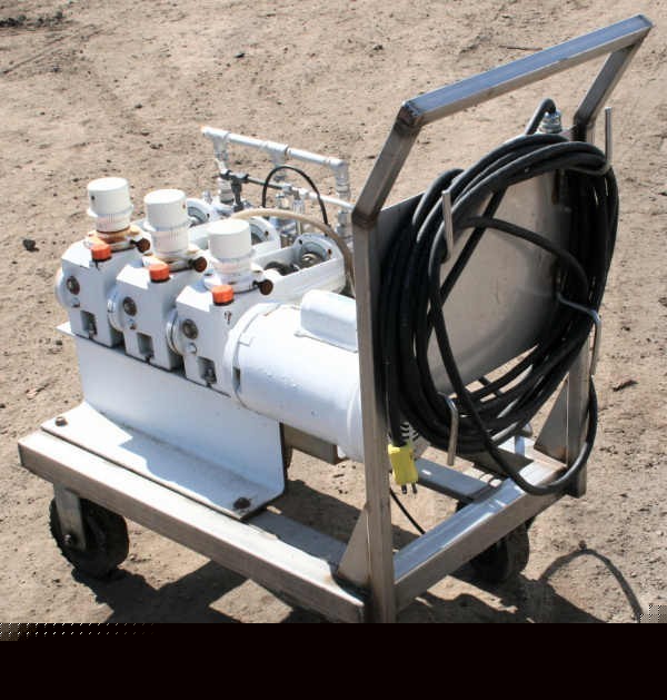 Bran & lubbe tri-plex metering/proportioning pump A4629