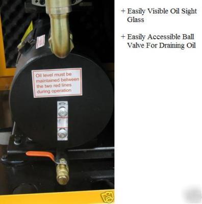 Eaton 10 hp, 3 phase vsd rotary screw air compressor