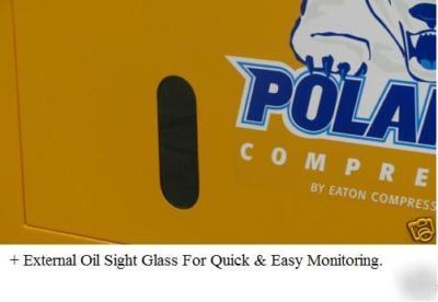 Eaton 10 hp, 3 phase vsd rotary screw air compressor