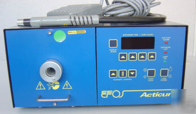 New exfo efos acticure 4000 uv spot-curing system+ lamp 