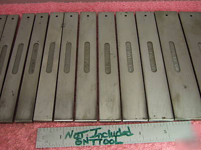 Parallel set toolmaker 10PAIR 20PIECES air-hardened wow