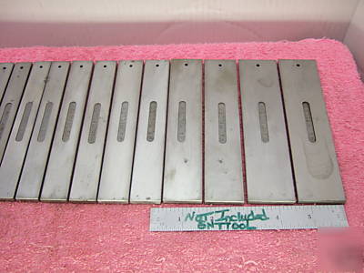 Parallel set toolmaker 10PAIR 20PIECES air-hardened wow