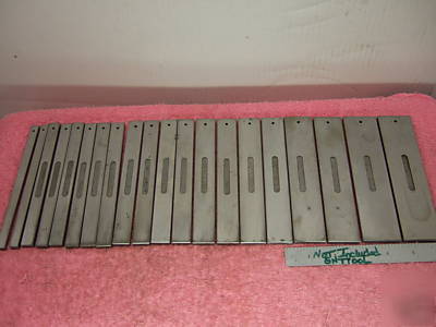 Parallel set toolmaker 10PAIR 20PIECES air-hardened wow