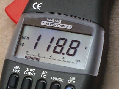 Bk precision 369 dc ac true rms clamp meter nice