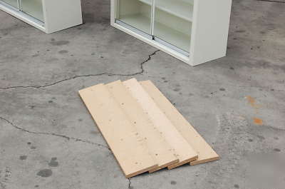 Kewaunee-case-glass-lab-display-wall-cabinet-laboratory