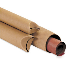 Shoplet select kraft crimped end mailing tubes 2 x 18