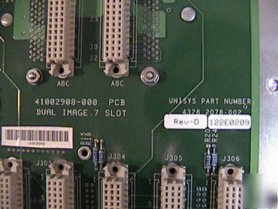 Unisys NDP500 4328 2078-002 camera image circuit board 