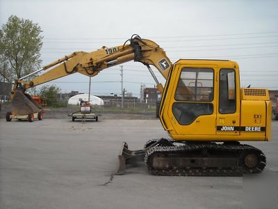 John deere 190E 7.5 ton excavator with offset boom