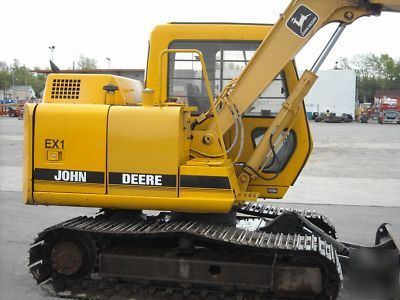 John deere 190E 7.5 ton excavator with offset boom