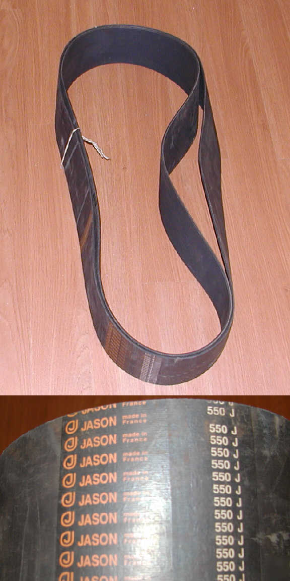 New lot of 2 * jason 550 j poly v belts 36 ribs 