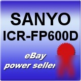Sanyo icr-FP600D digital voice recordr 8GBSDHC MP3 8GB
