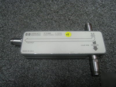 Agilent 773D 2-18GHZ directional coupler w/ opt.001