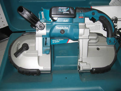 Cordless portable band saw makita blade 