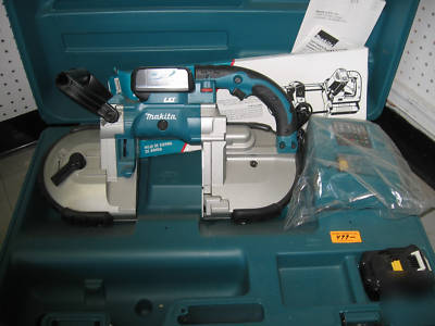 Cordless portable band saw makita blade 