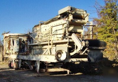 El jay RC45 cone crusher 3 deck screen plant gd f