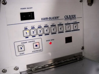 Oliver varislicer bread slicer 3/8