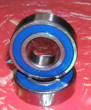 2 sealed radial ball bearing 6006RS 30X55X13