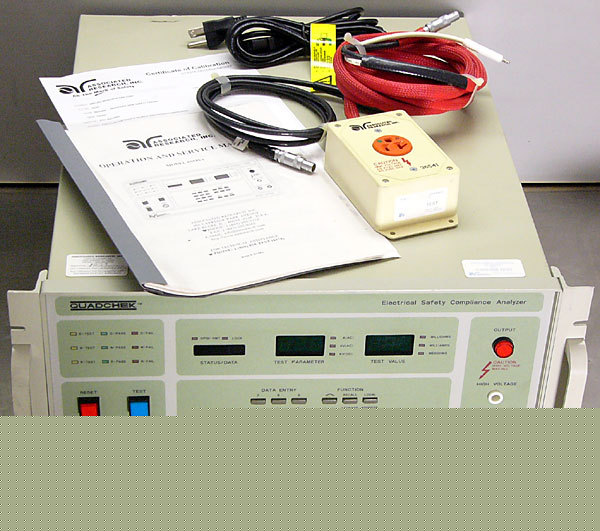 Associated research hypot tester quadcheck 6554SA +gpib
