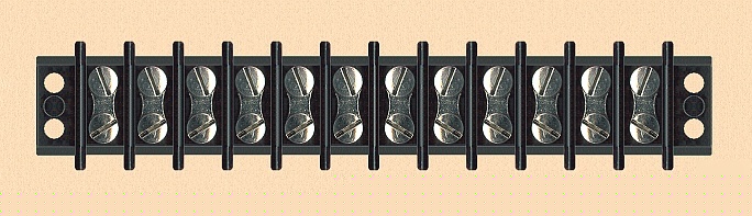 Lot (5) classic jones style terminals 3/8 inch centers