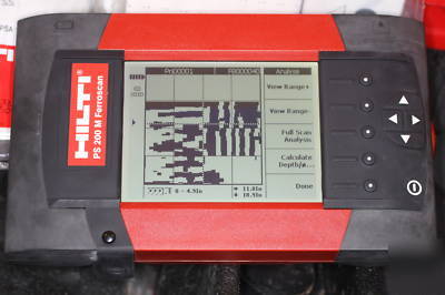 Hilti ferroscan system ps 200 PS200 core scanner kit