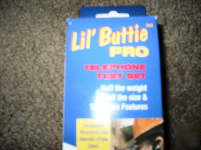 Lil buttie pro telephone test butt set model #LB220