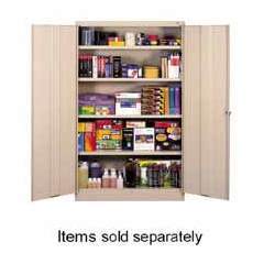 Tennsco corp 4 shelvesf jumbo storage CABINET48X24X78B