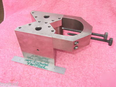 V-block grind cube toolmaker machinist vintage tapped 