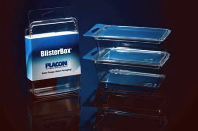 Placon blisterboxÂ® R210 plastic clamshells (20)