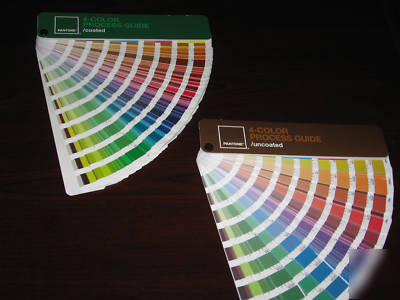 Pantone color process guides, coated+uncoated, GPS204