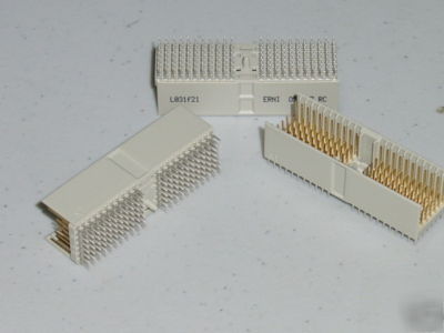 10 pcs. erni# 053007, vertical male connectors: type a