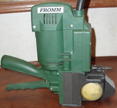 Fromm strapping tool P300 electric seal-less machine