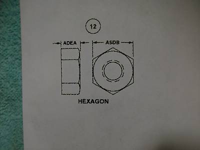 Lot of 50 hexagon 1