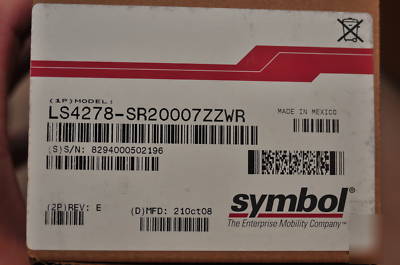 Motorola symbol LS4278 cordless bar code scanner.
