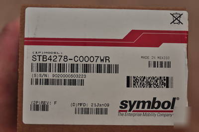 Motorola symbol LS4278 cordless bar code scanner.