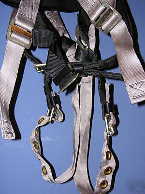 New industrial maintenance full body harness, size xl, 