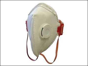 Scan fold flat disposable valved disposable mask FFP3PR