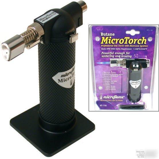 Butane micro torch soldering welding & lighter lamp