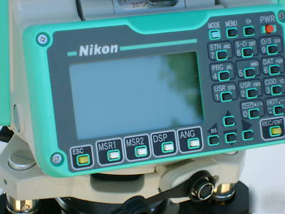 Nikon dtm-332 total station - complete package
